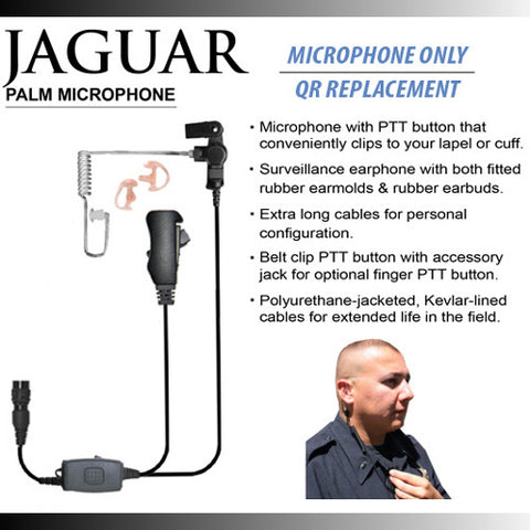 EP3005 Quick Release Jaguar Two-Wire Surveillance Microphone Replacement Kit