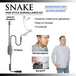 EP605 Quick Release Snake Undercover Microphone Replacement Kit